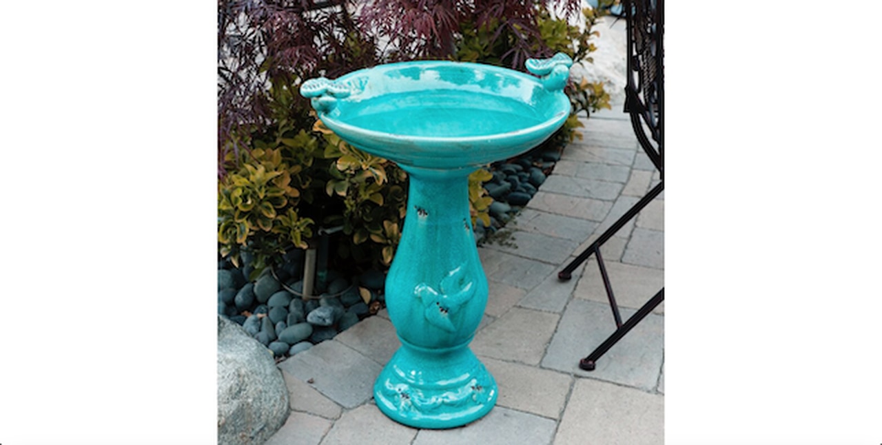 Birdbath by Rosalind Wheeler