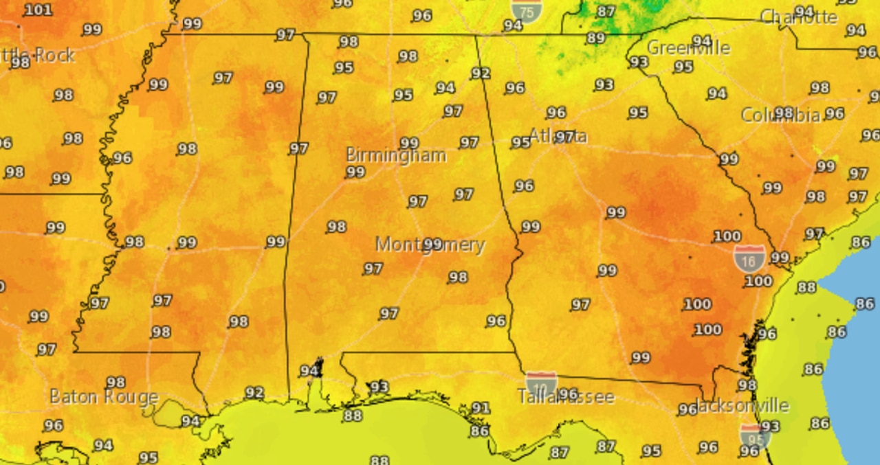 Wednesday highs