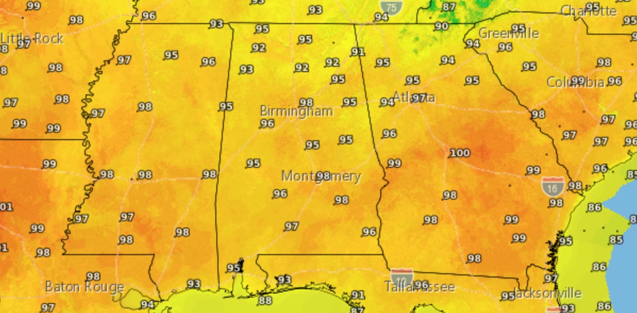 What will be the hottest day this week?