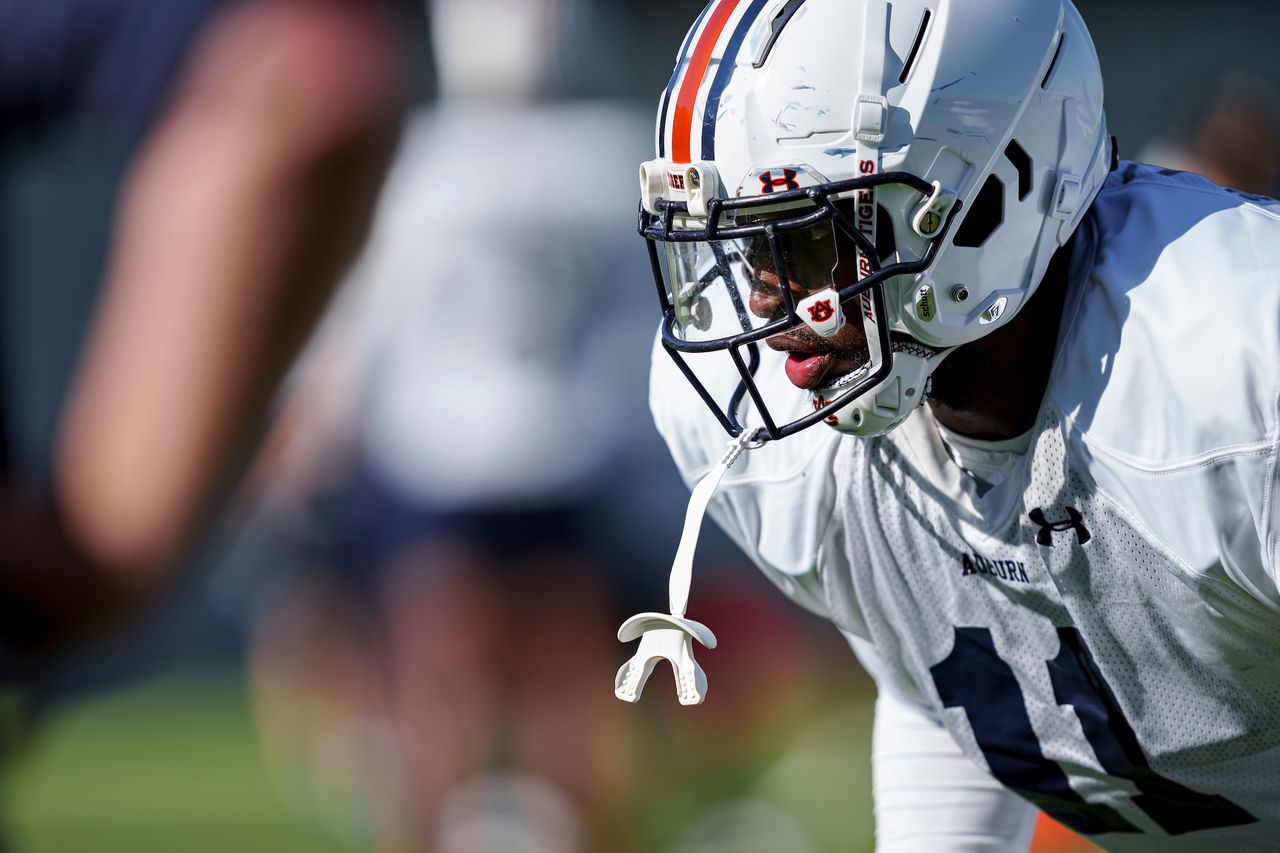 Year 1 on The Plains: Meet Auburnâs transfer jack linebacker Elijah McAllister