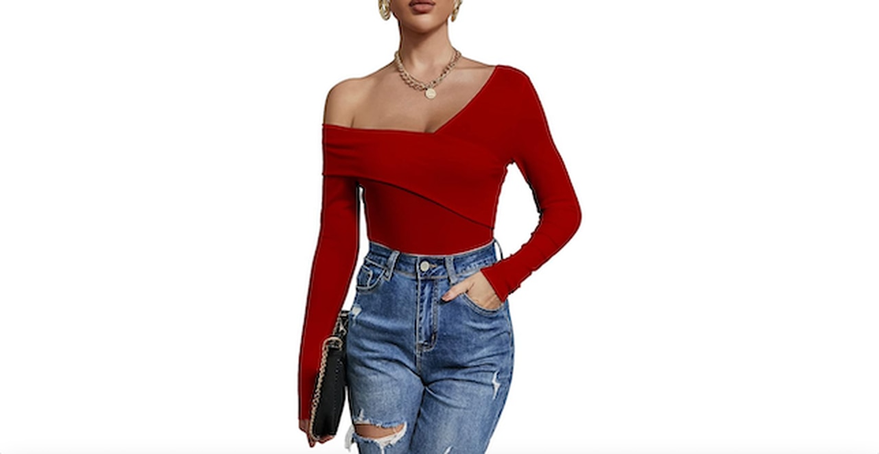 Women’s Off The Shoulder Long Sleeve Blouse