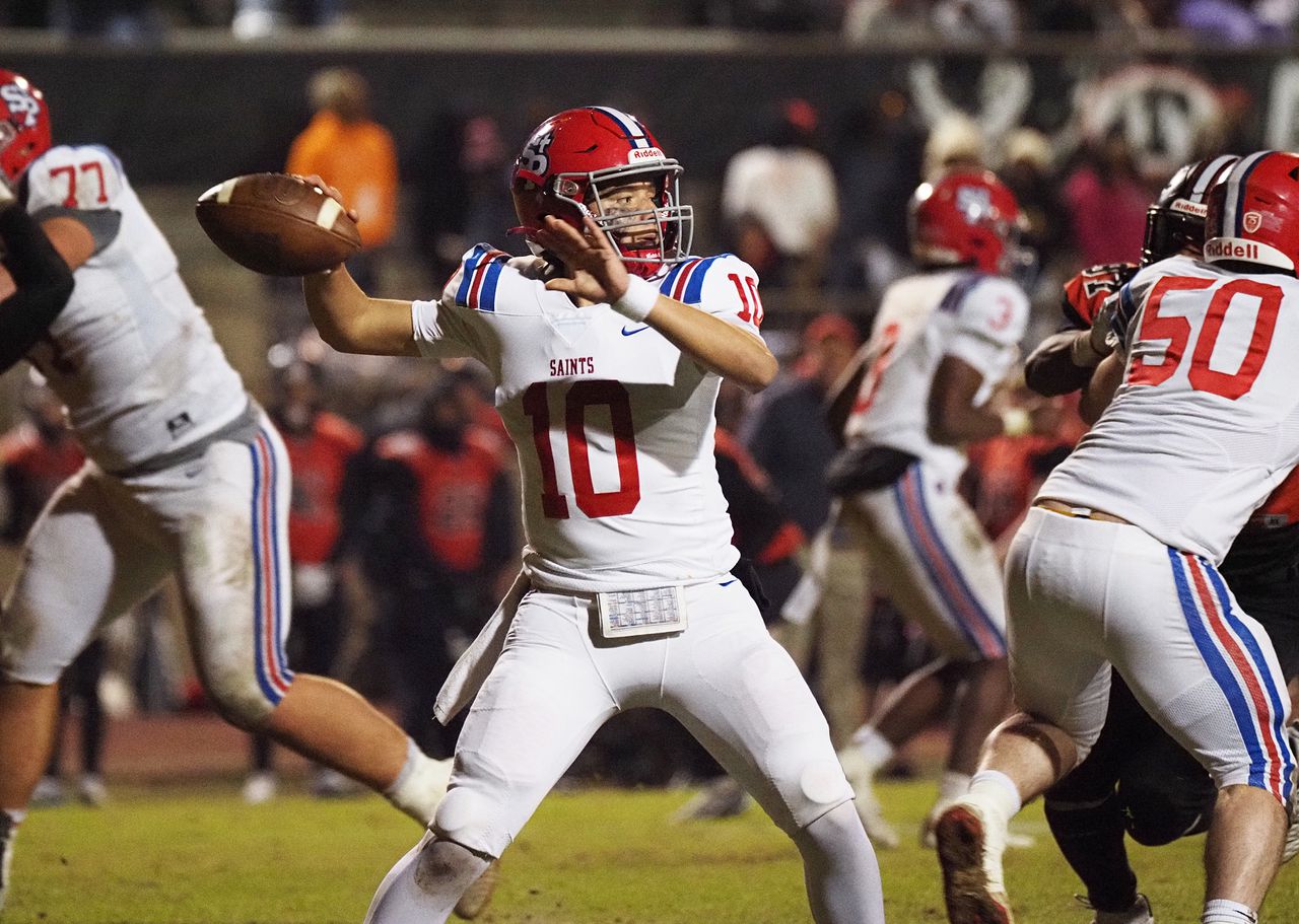 St. Paul's at Theodore football 