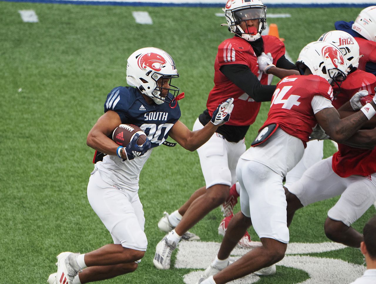 South Alabama football scrimmage
