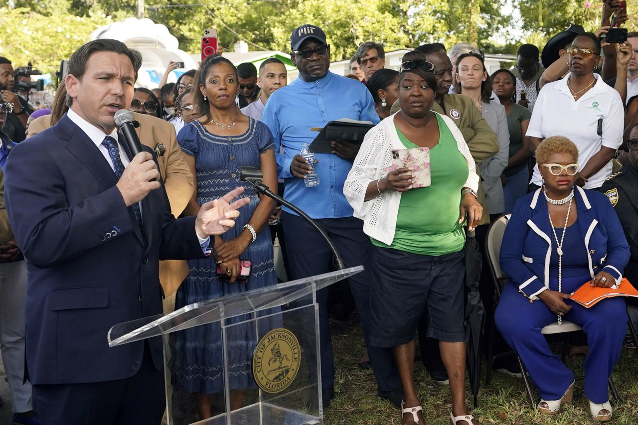 âYour policies caused thisâ: Black community slams DeSantis over Jacksonville shooting