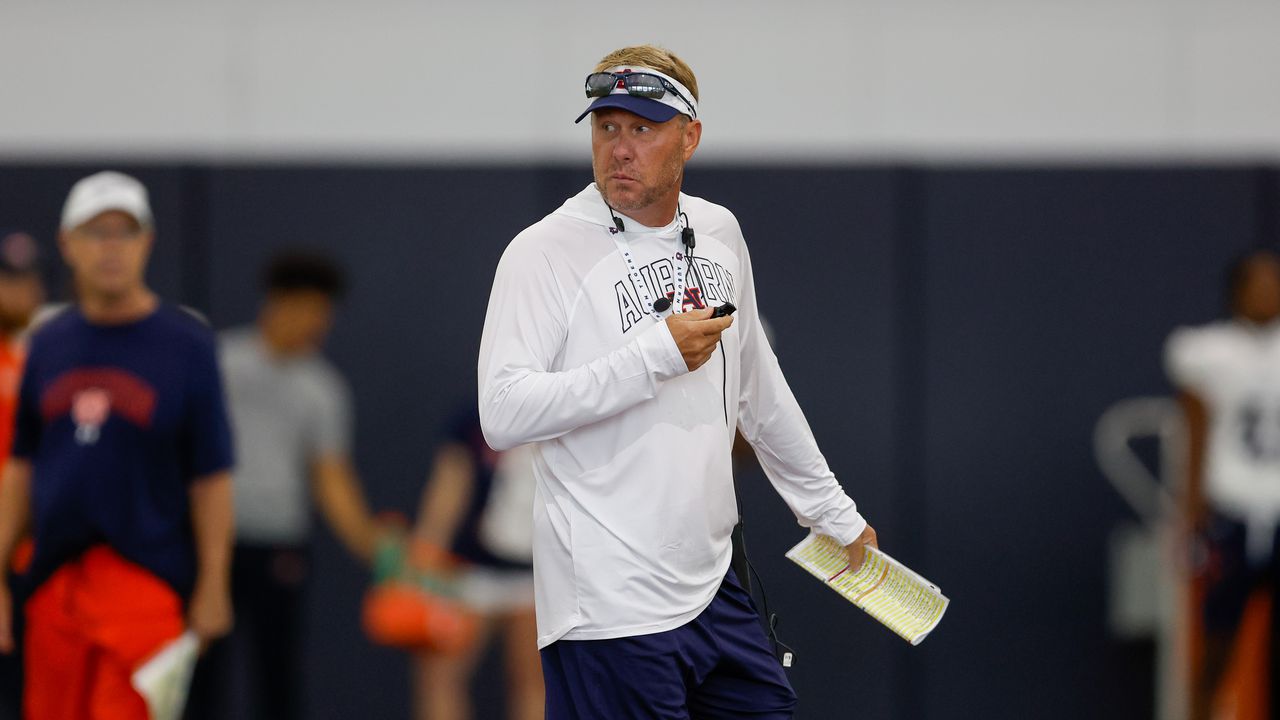 Auburn Football practice