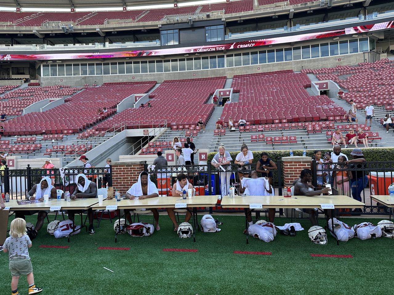 Alabama Fan Day 2.0: New meets old and questions remain