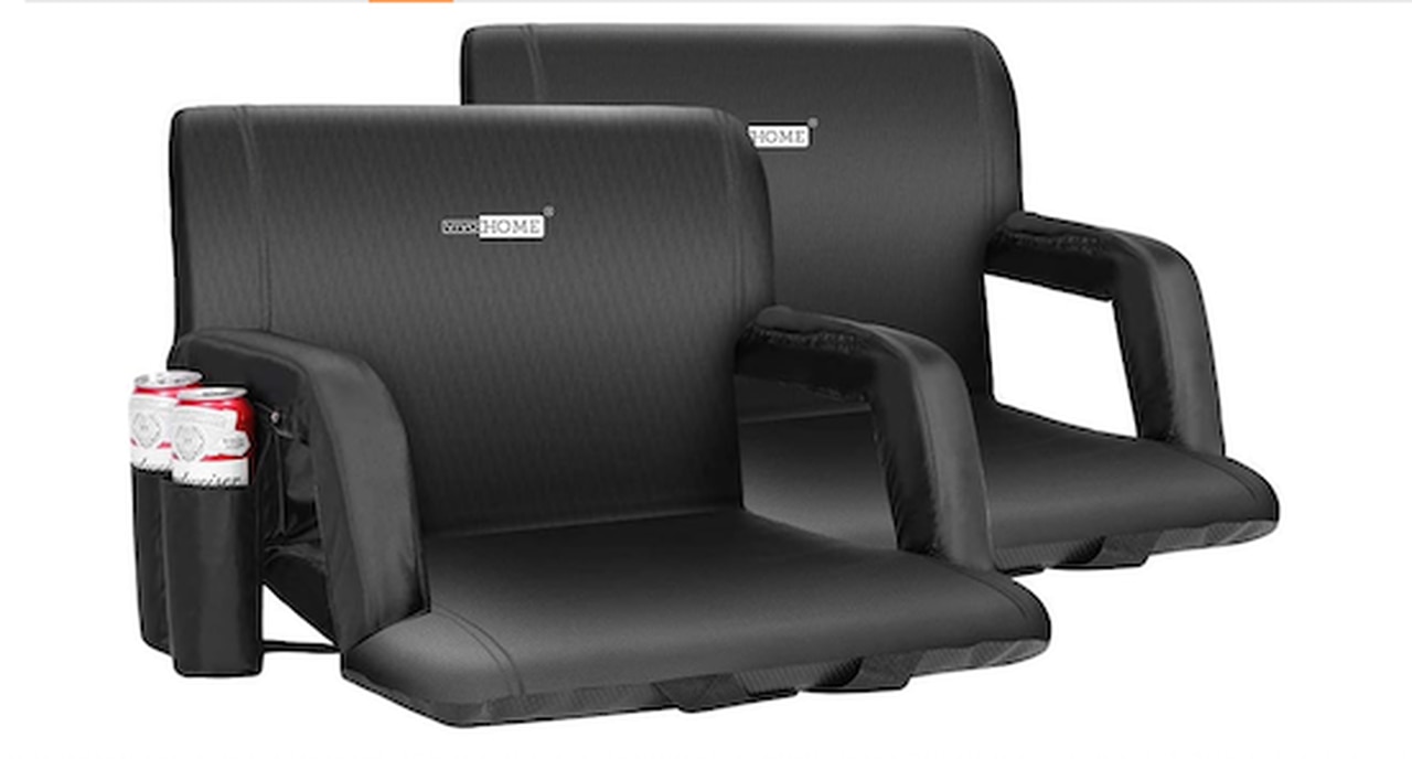 Stadium seats for bleachers