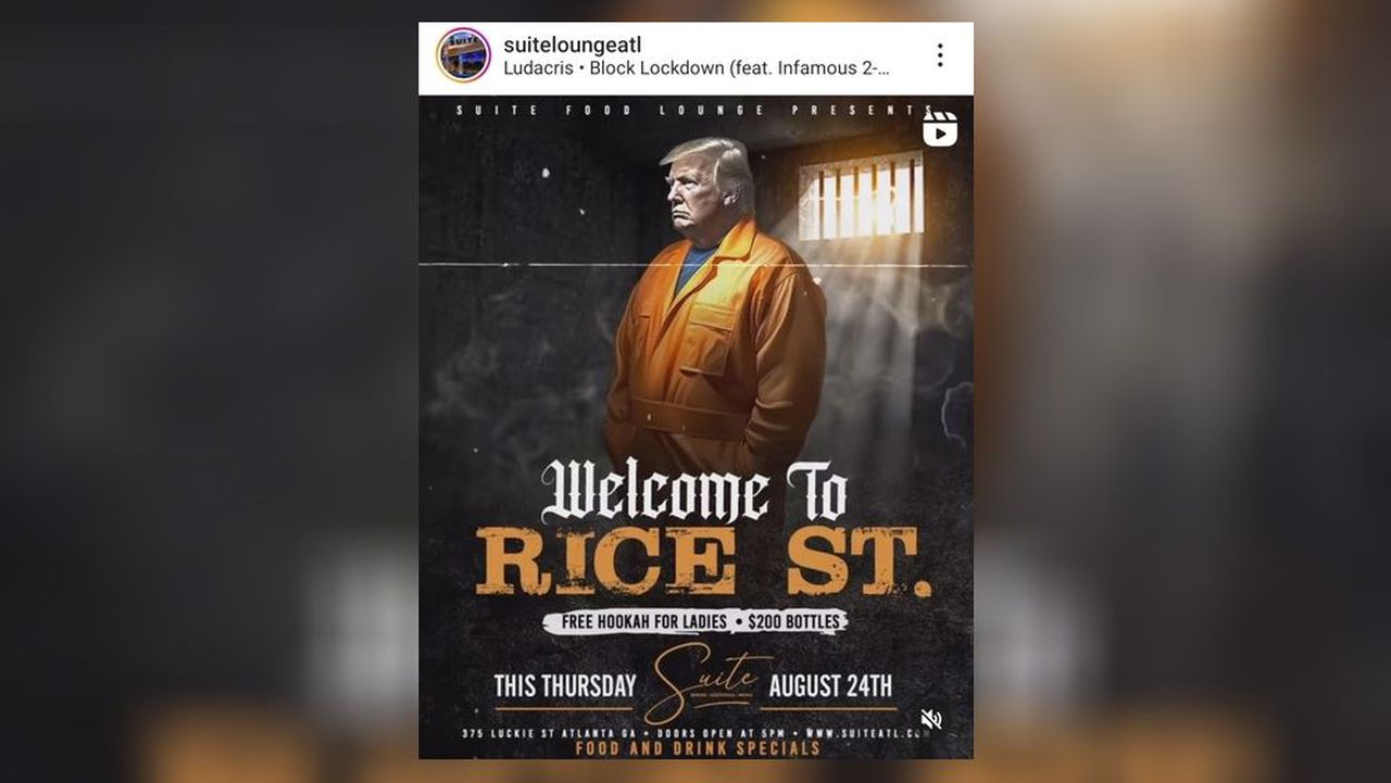 Atlanta restaurant hosting party to welcome Trump to Fulton County Jail