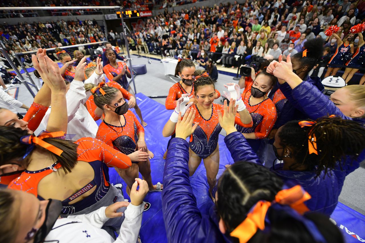 Auburn gymnastics unveils 2024 home meet schedule