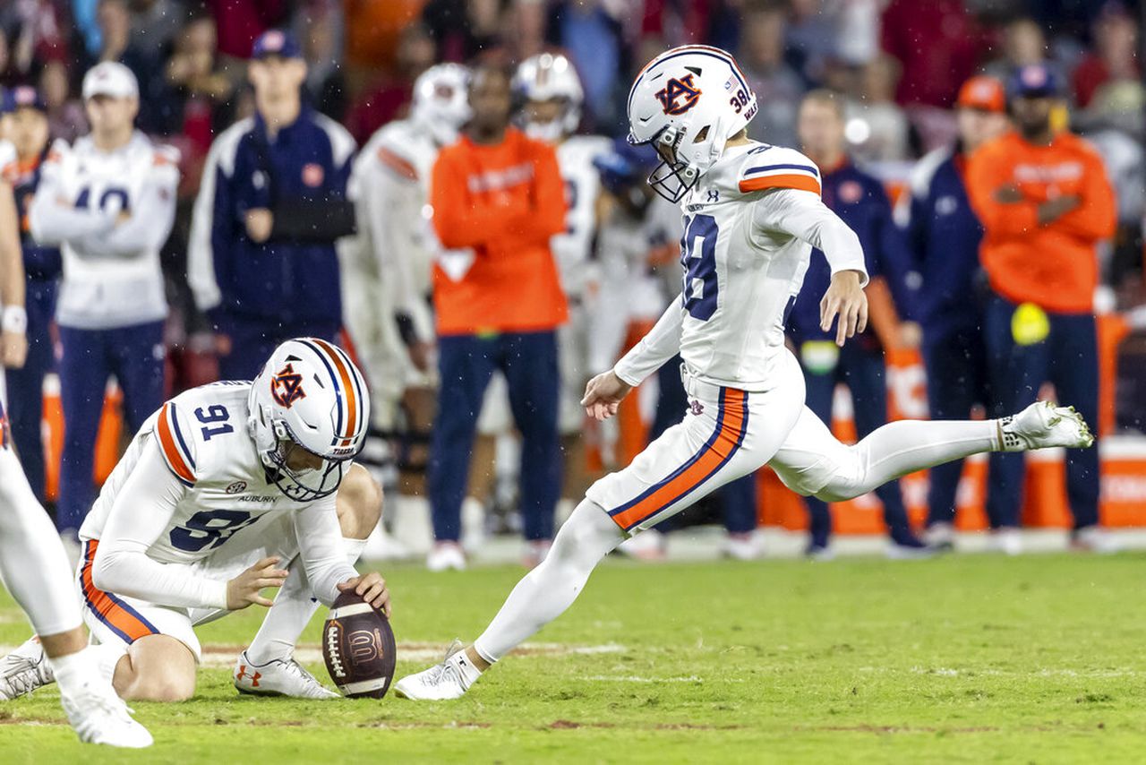 Auburn's special teams primed for more consistent season in 2023