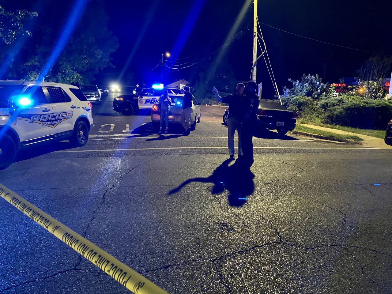 Birmingham police fire shots at man shooting at other people; investigation underway