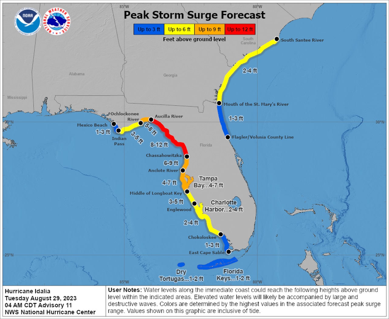 Category 1 Idalia expected to strengthen more