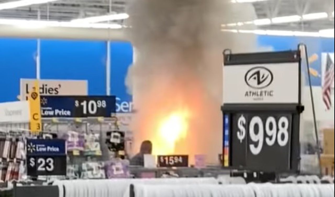 Former Walmart worker set fires in Leeds store to get away with shoplifting, police say