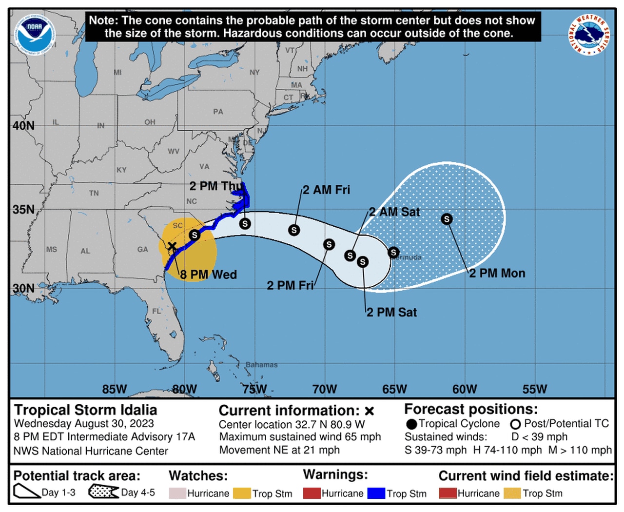 Tropical Storm Idalia