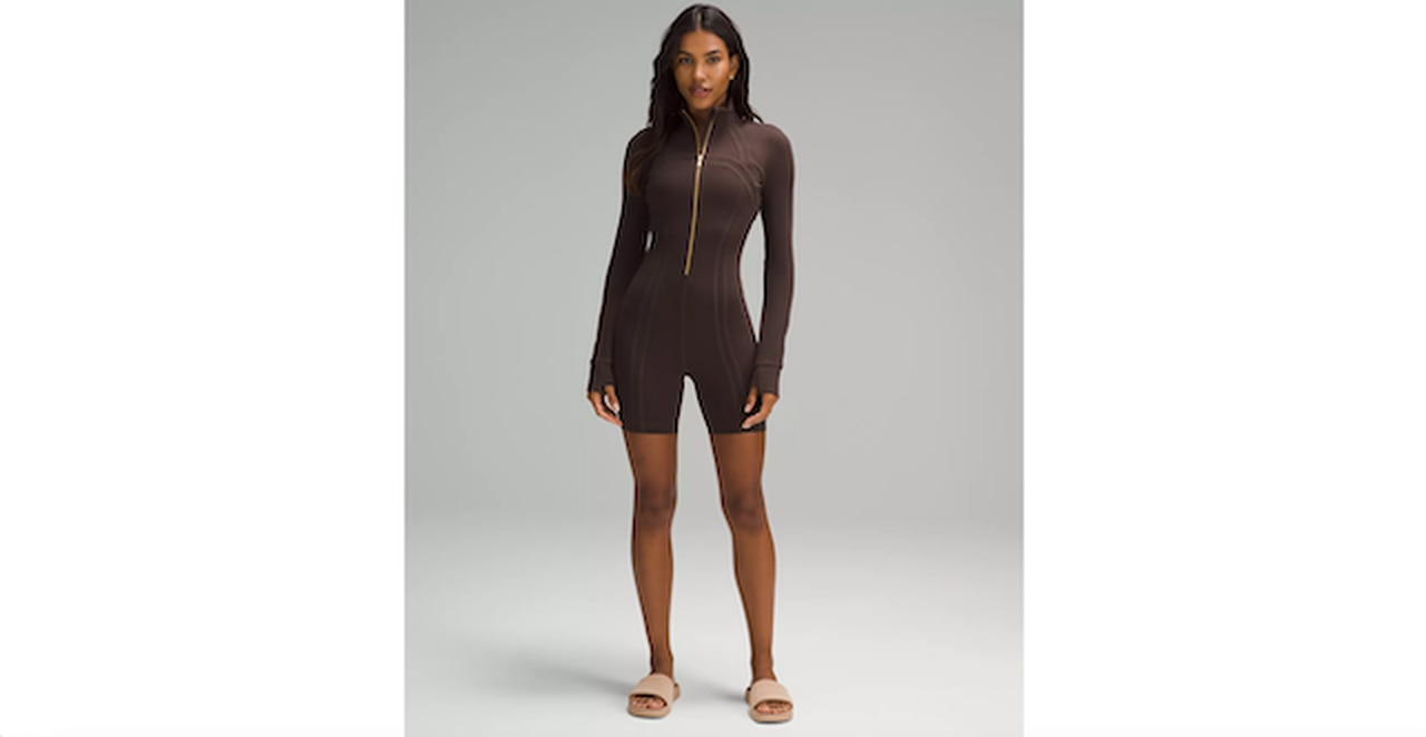 Define Long-Sleeve Bodysuit 6″ Luon