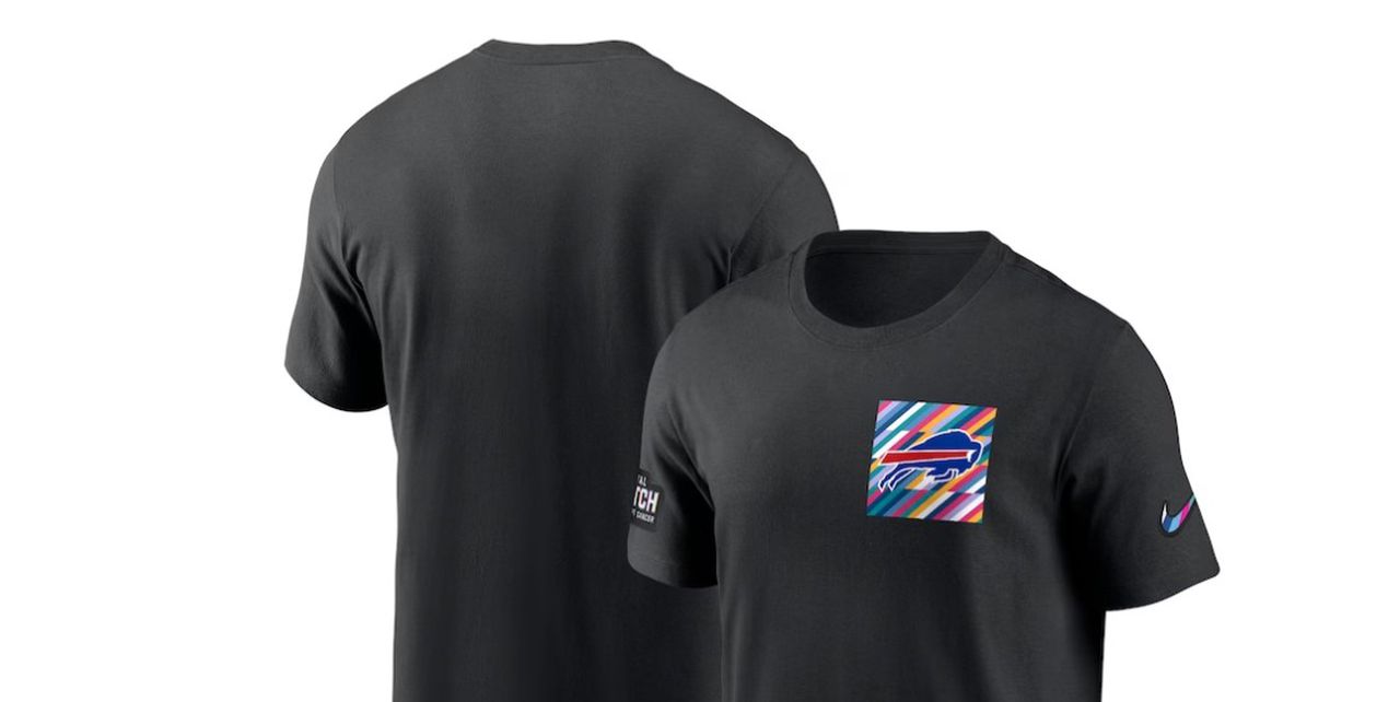 Buffalo Bills Nike 2023 NFL Crucial Catch Sideline Tri-Blend T-Shirt