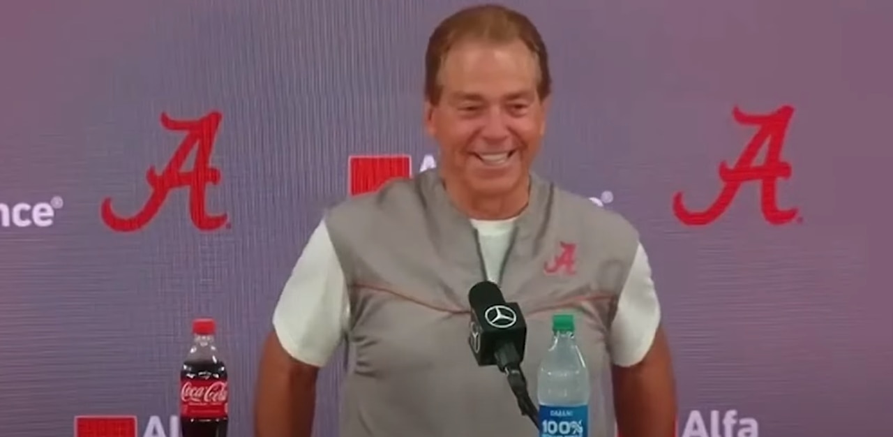 Nick Saban smiled more during camp. Does it mean anything for Alabama?