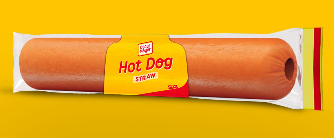 Oscar Mayerâs hot dog straw can be yours: How to order