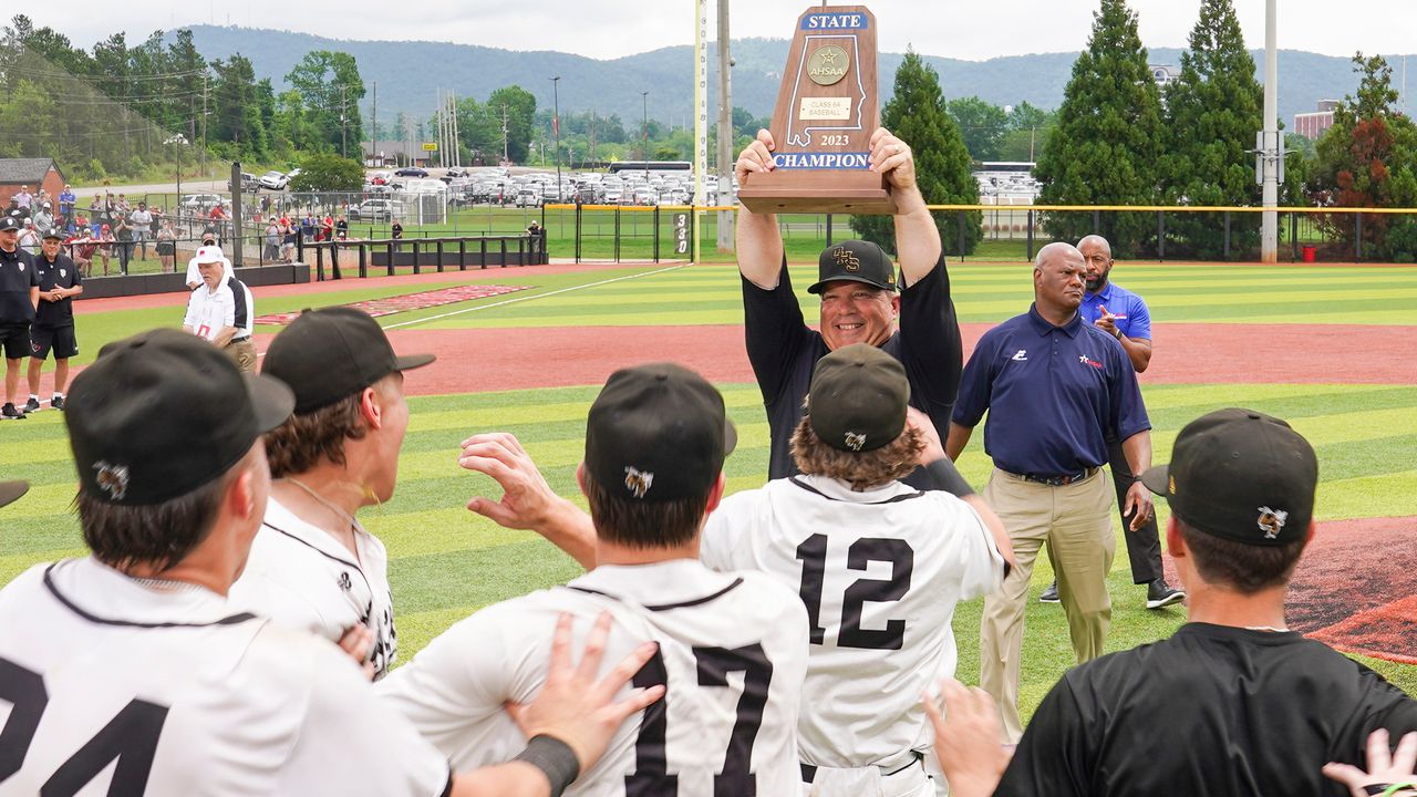 Reigning state champion baseball coach steps into new role