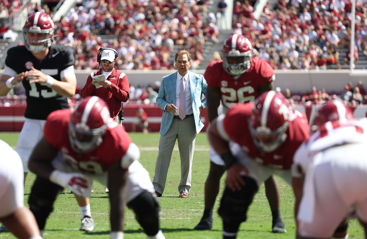Saban on addressing Alabama's penalty issues: 'We'll see if it works'