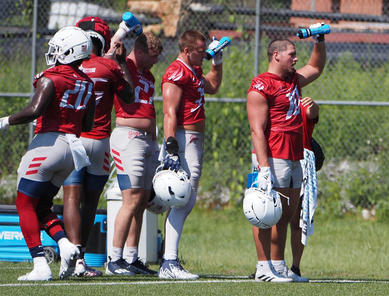 South Alabama football battles heat on Day 1 of camp