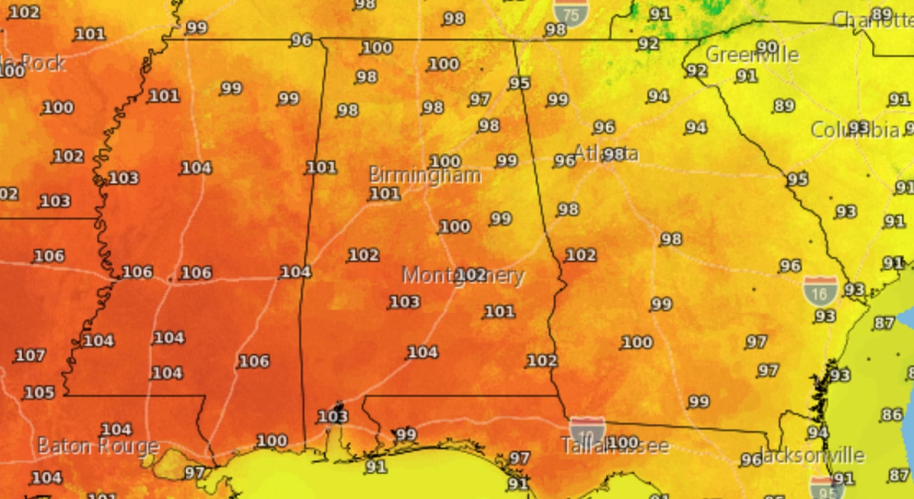 Wednesday highs