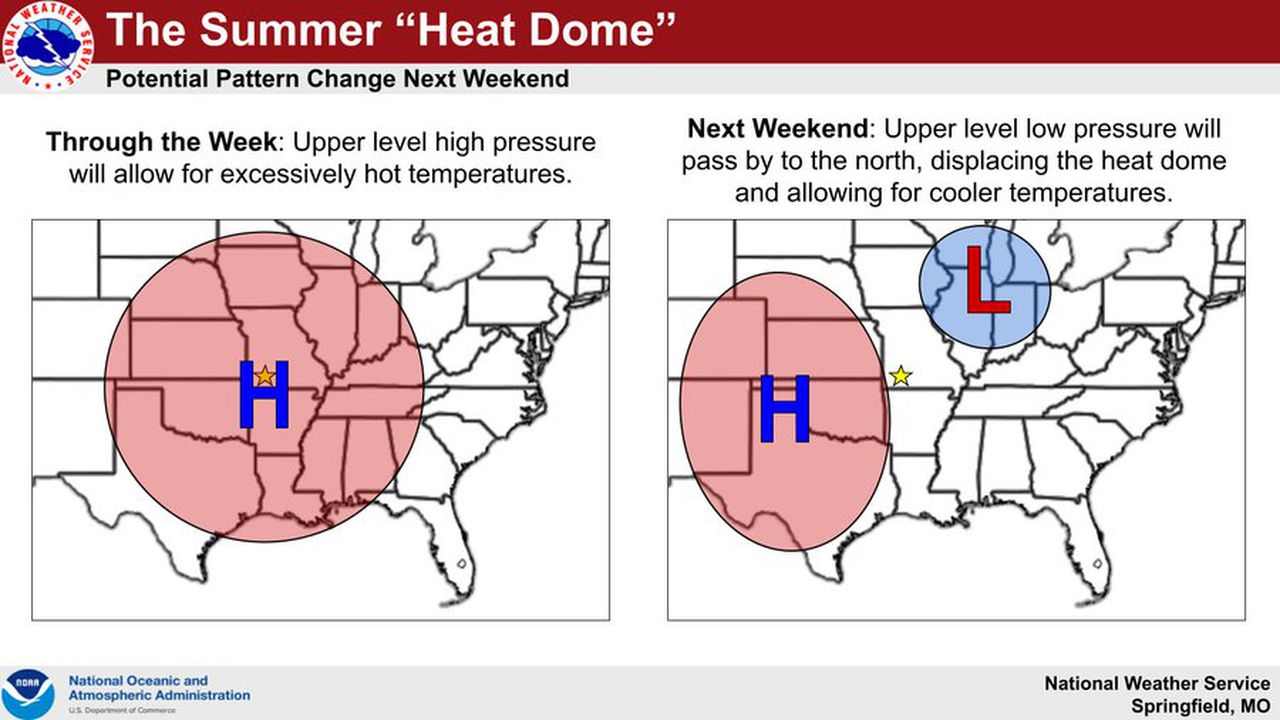 The heat dome returns: This may be hottest week of 2023