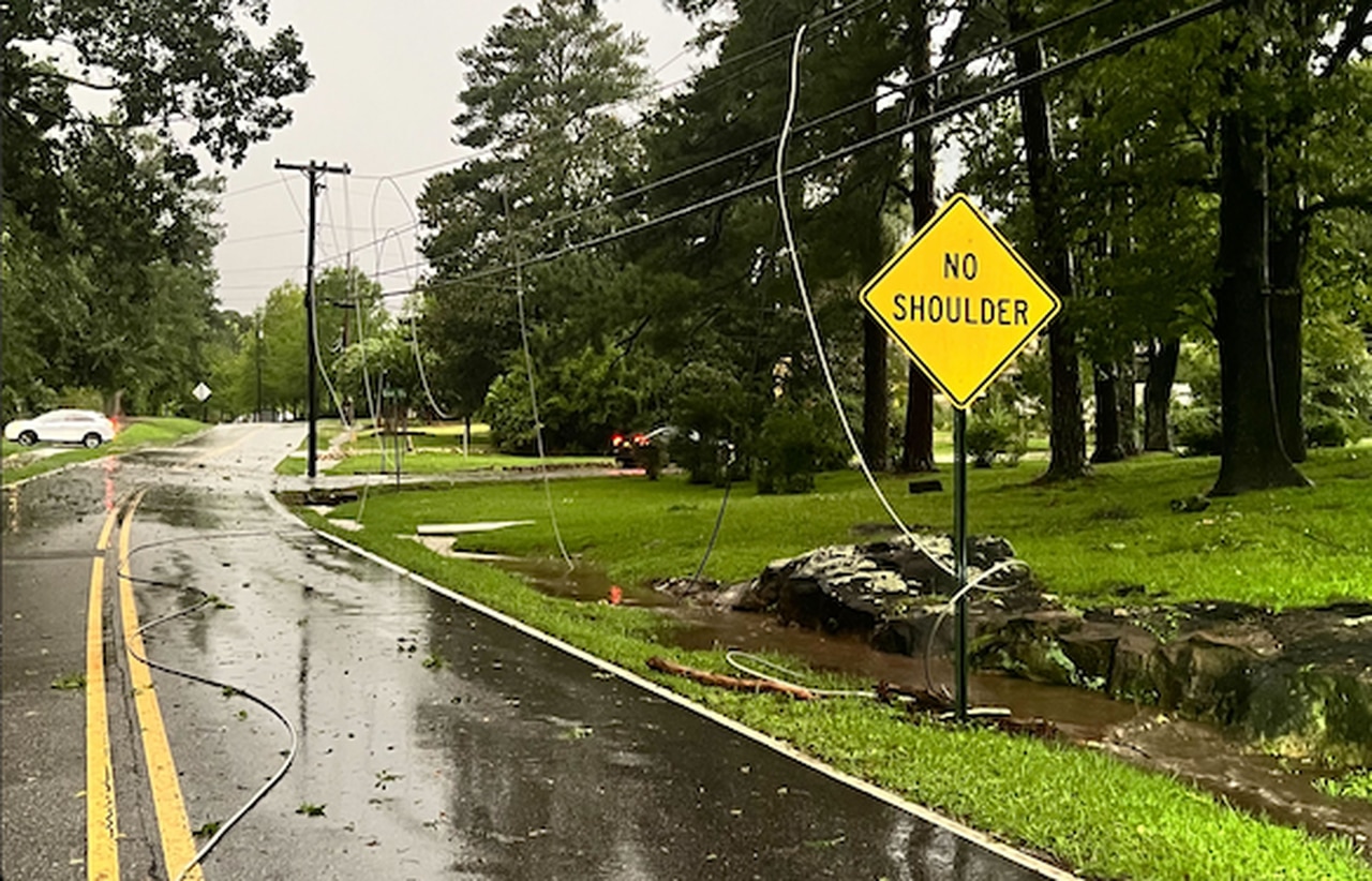 Thunderstorms cause significant damage to areas of Hoover