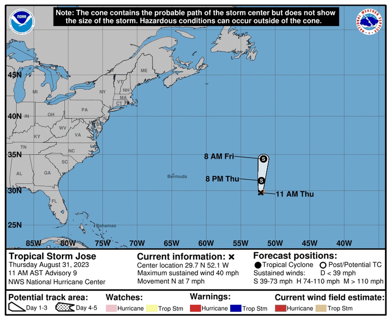 Tropical Storm Jose