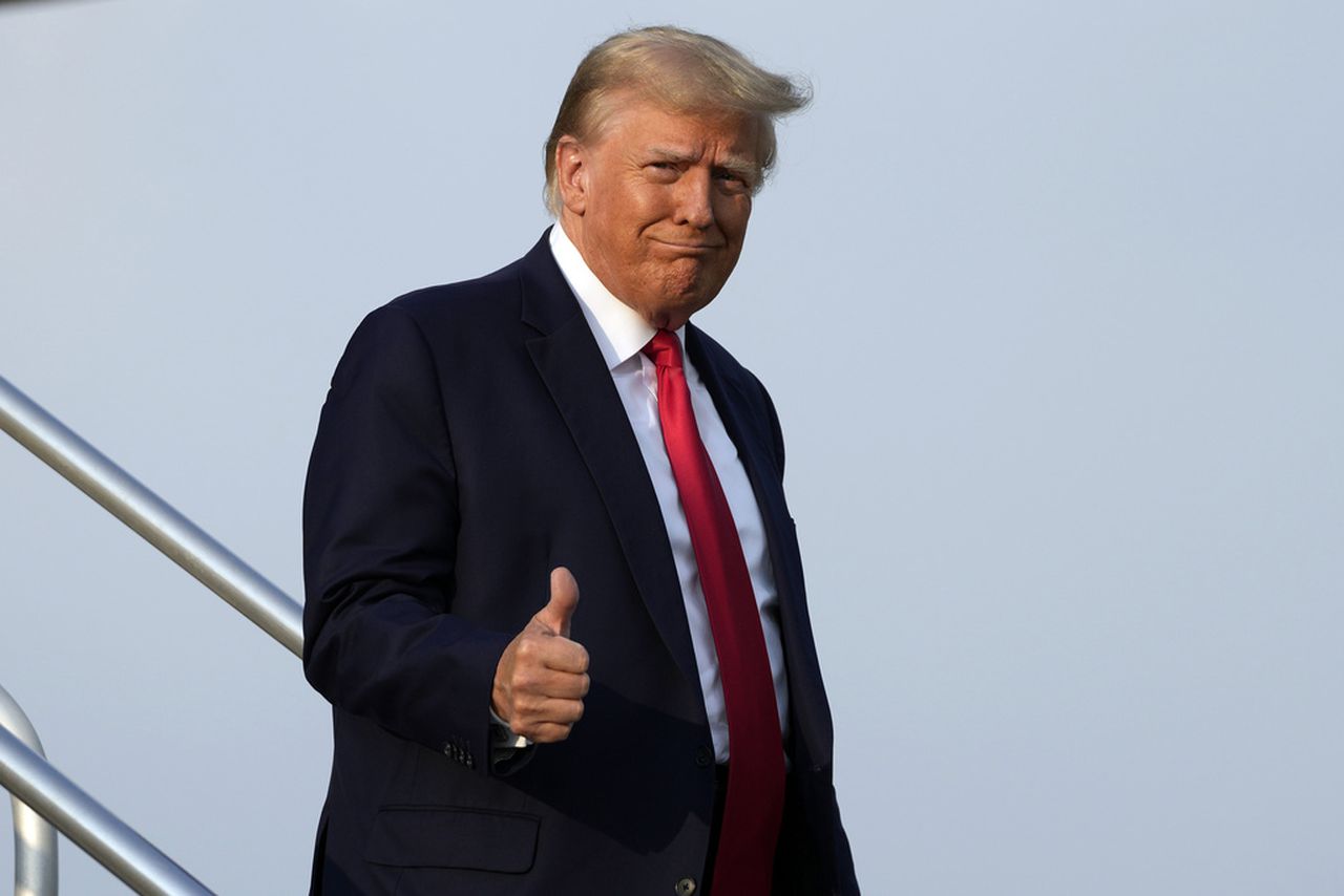 Trump booked, released in Georgia on charges he sought to overturn his 2020 loss