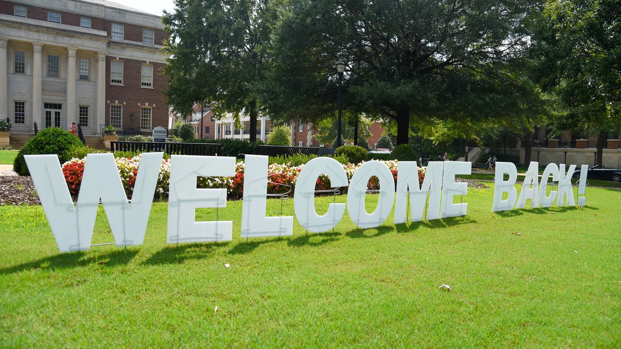 University of Alabama First Day Fall 2023