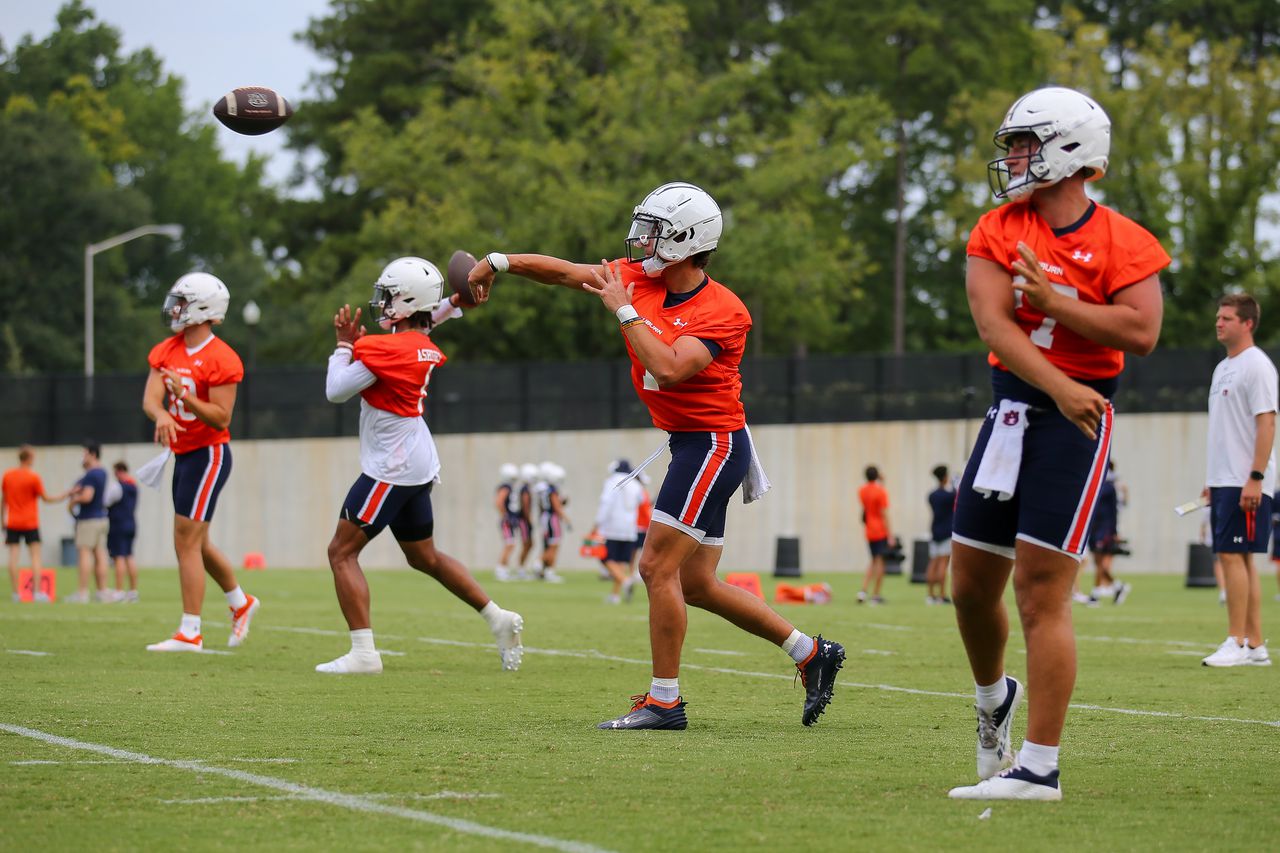 What does Payton Thorne being named the starter mean for the rest of Auburn's QB room?