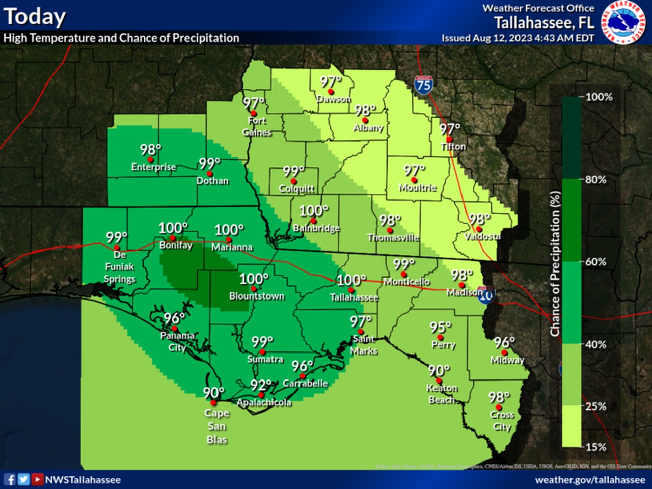 Southeast Alabama outlook