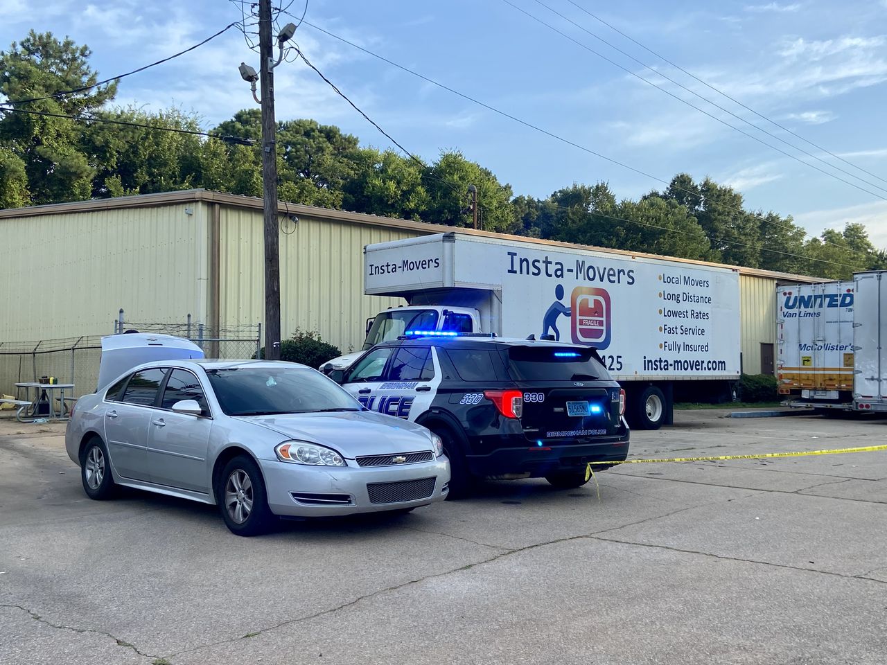 Worker shot to death inside Insta-Movers warehouse in Birmingham