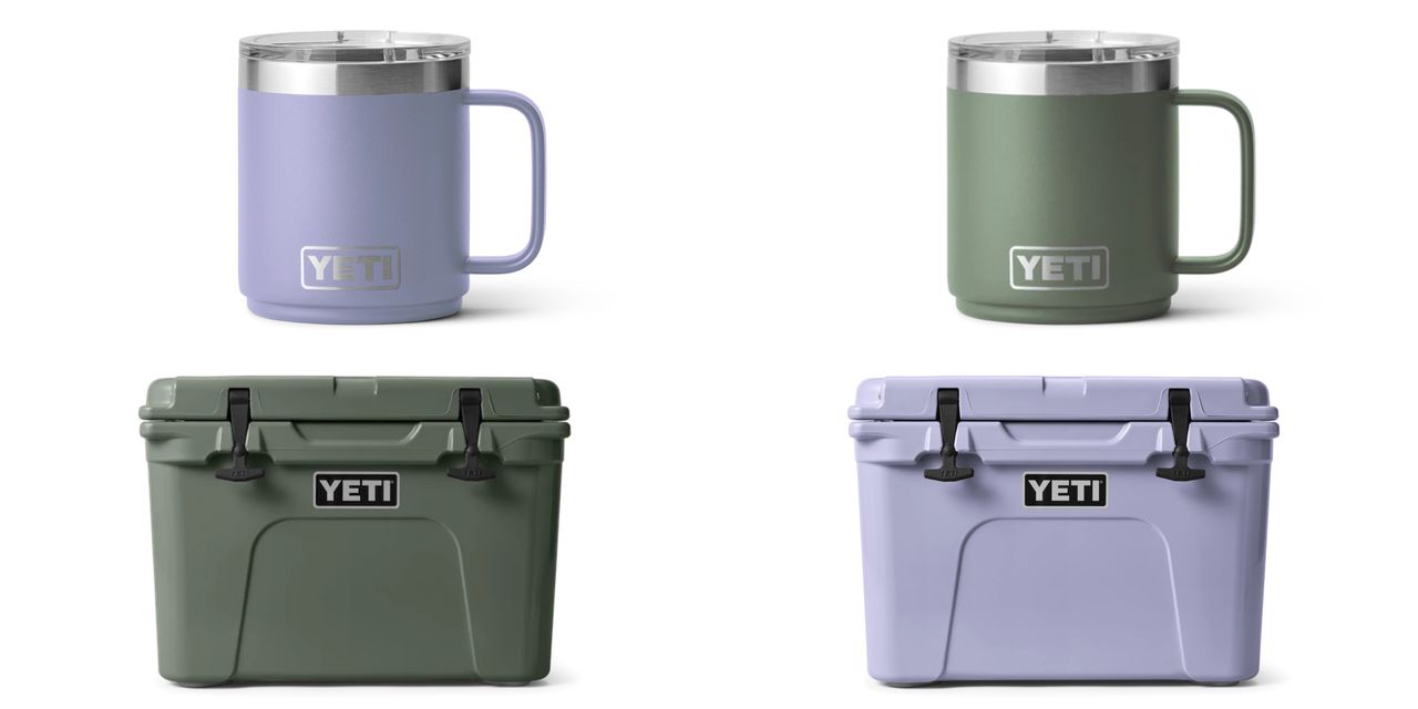 Yeti introduces âCosmic Lilacâ and âCamp Greenâ color collections for Summer 2023