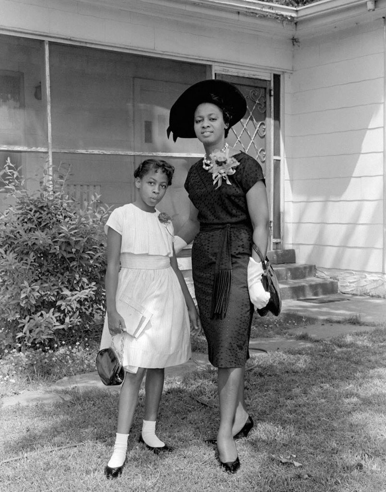 Denise McNair With Hher mother Maxine McNair