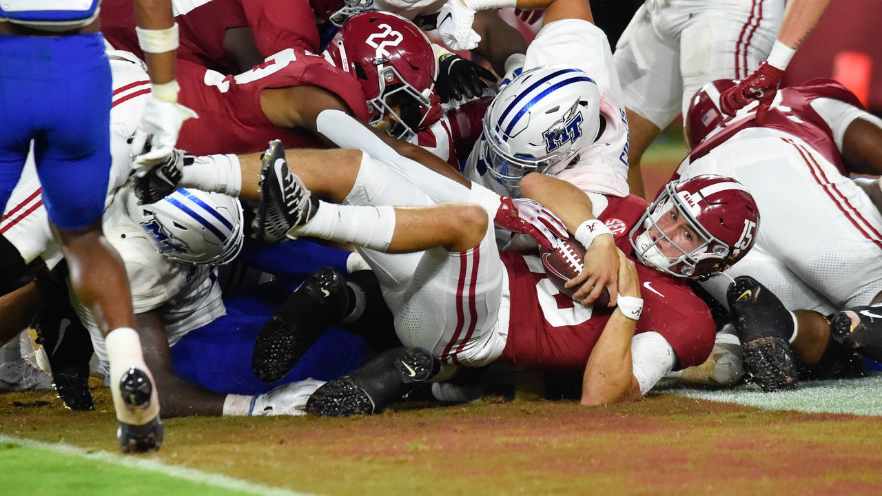 Alabama football shows flashes, still forming identity after MTSU blowout