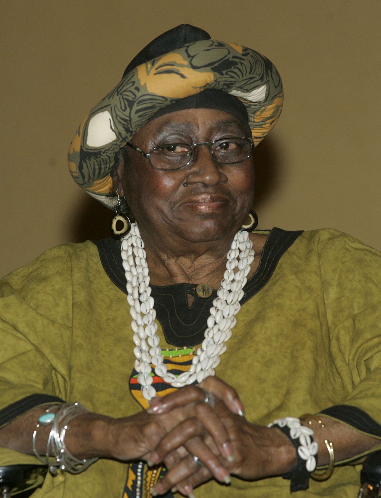 Mabel Walker Thornton attends the announcement of the members of the Mobile Sports Hall of Fame’s Class of 2010