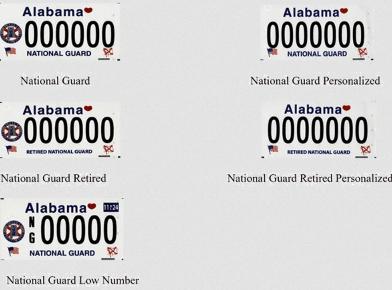 Another Alabama license plate is getting a redesign