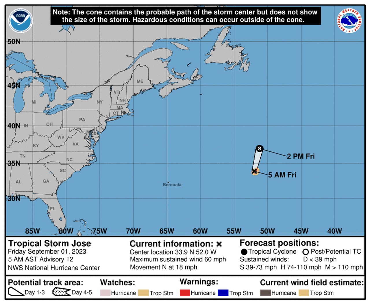 Tropical Storm Jose