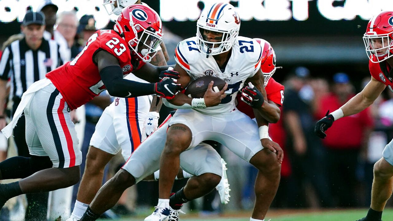 By the numbers: How Auburn footballâs stats compare to No. 1 Georgia, the rest of the nation