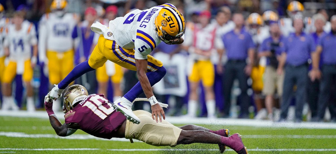 Caesars Sportsbook promo code GETGET: Grab $250 in bonuses on LSU vs. Florida State Week 1 matchup