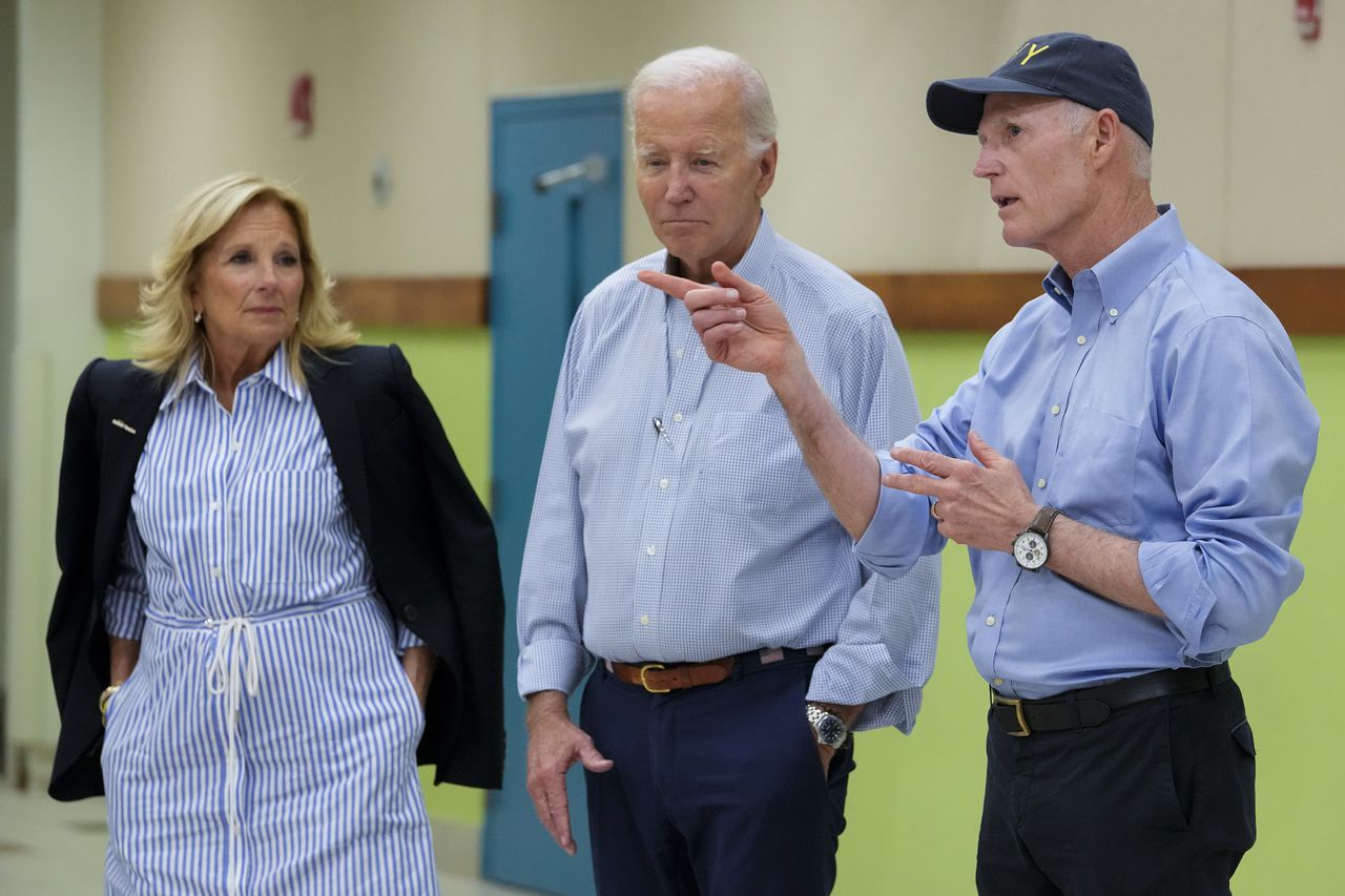 DeSantis skips Biden Florida visit after Idalia: âIâm not disappointed,â president says