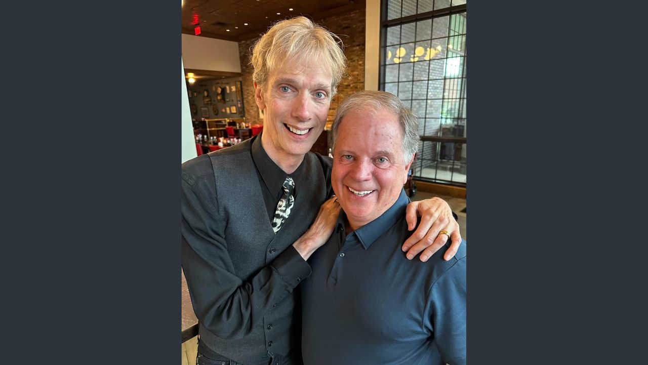 Doug Jones worlds collide: Senator, actor meet and joke about BBQ, bourbon