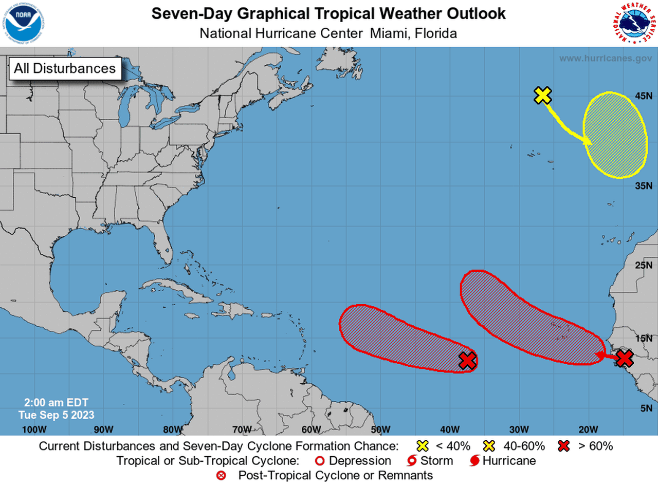 Forecasters watching for next tropical storm in Atlantic