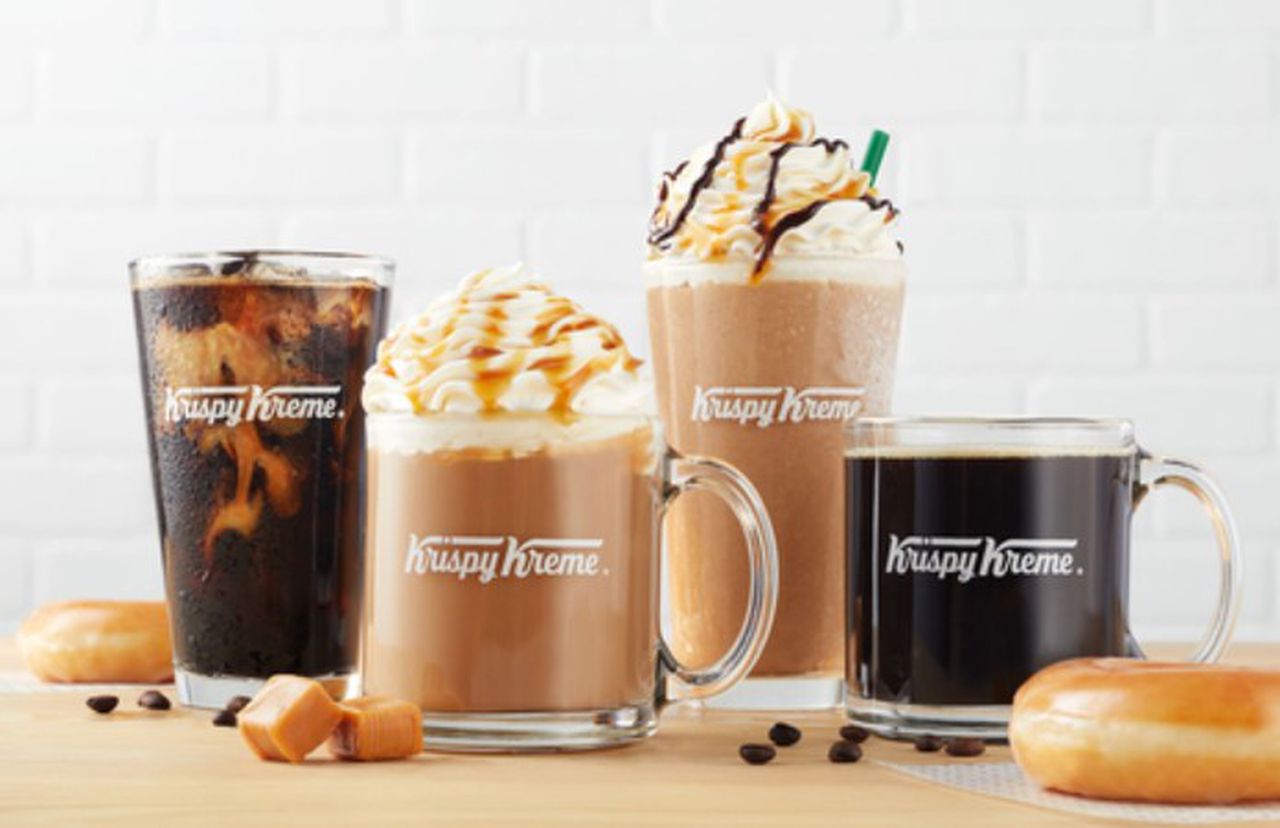 Free doughnuts at Krispy Kreme this week to celebrate new coffee drinks