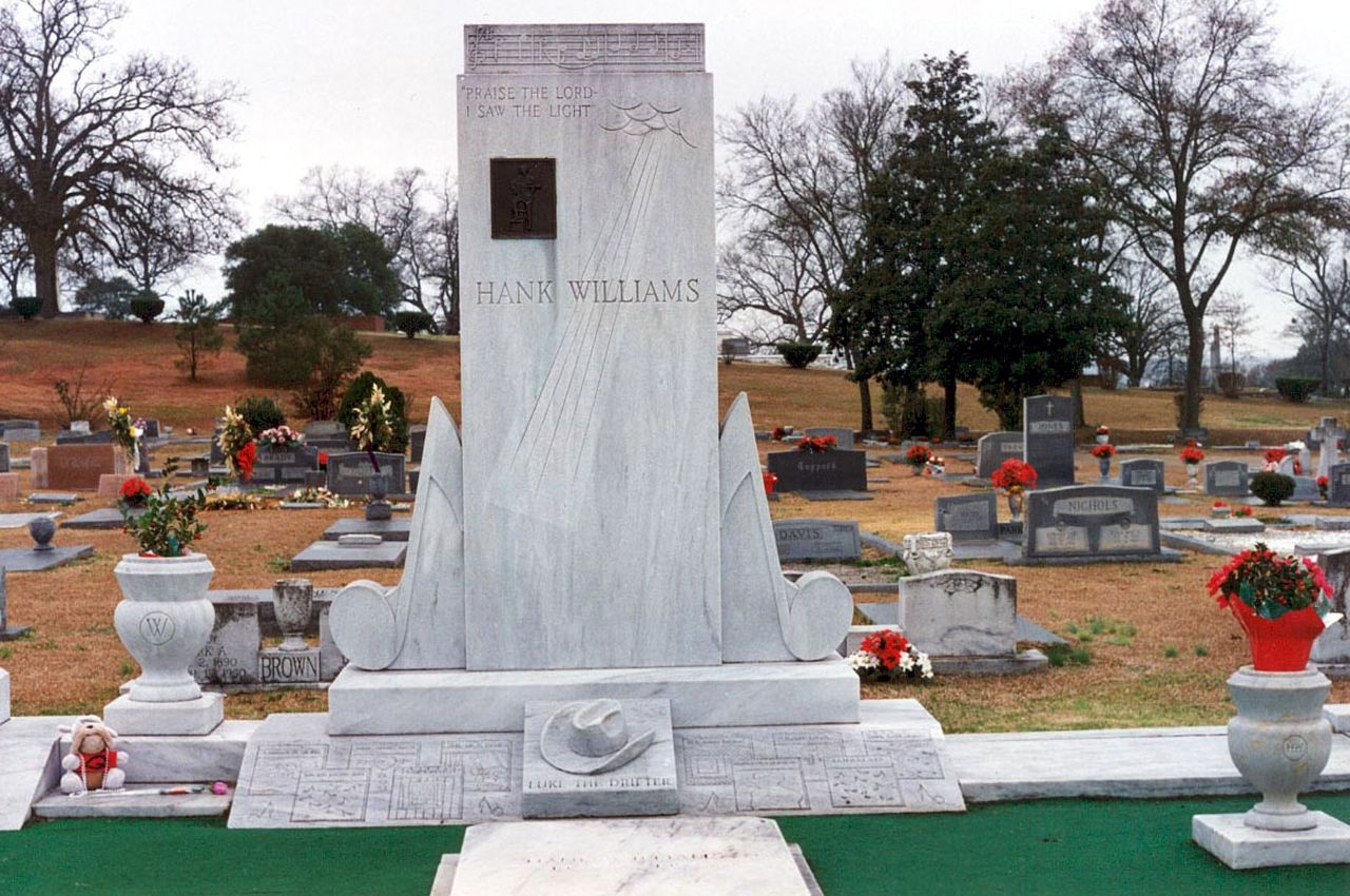 Hank Williams gravesite