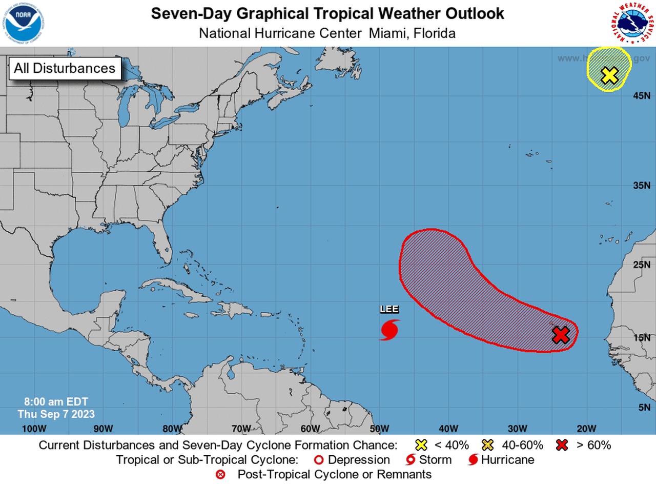 Hurricane Lee expected to explosively strengthen today