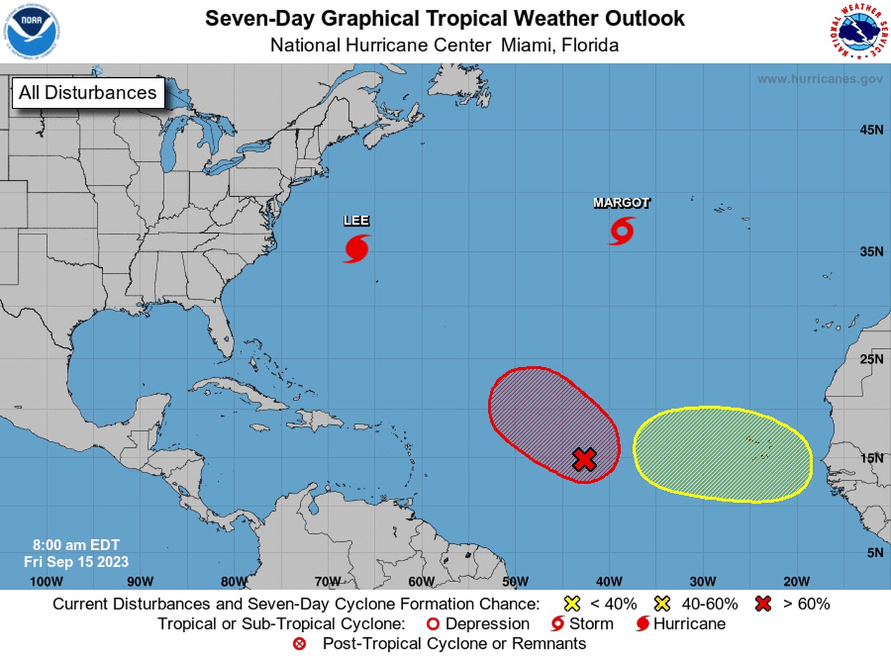 Hurricane Lee path closing in on New England