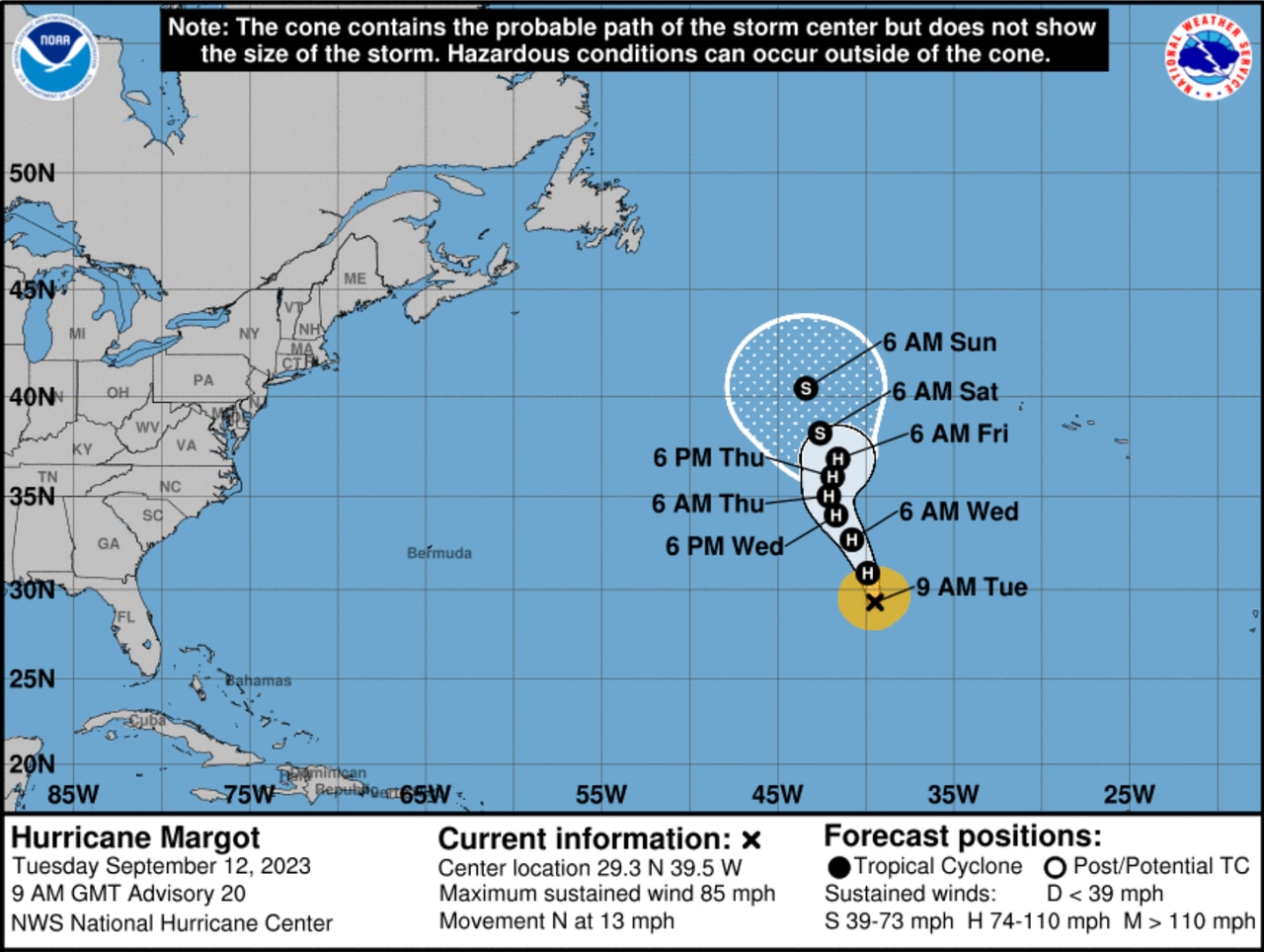 Hurricane Lee path update: Lee could brush New England